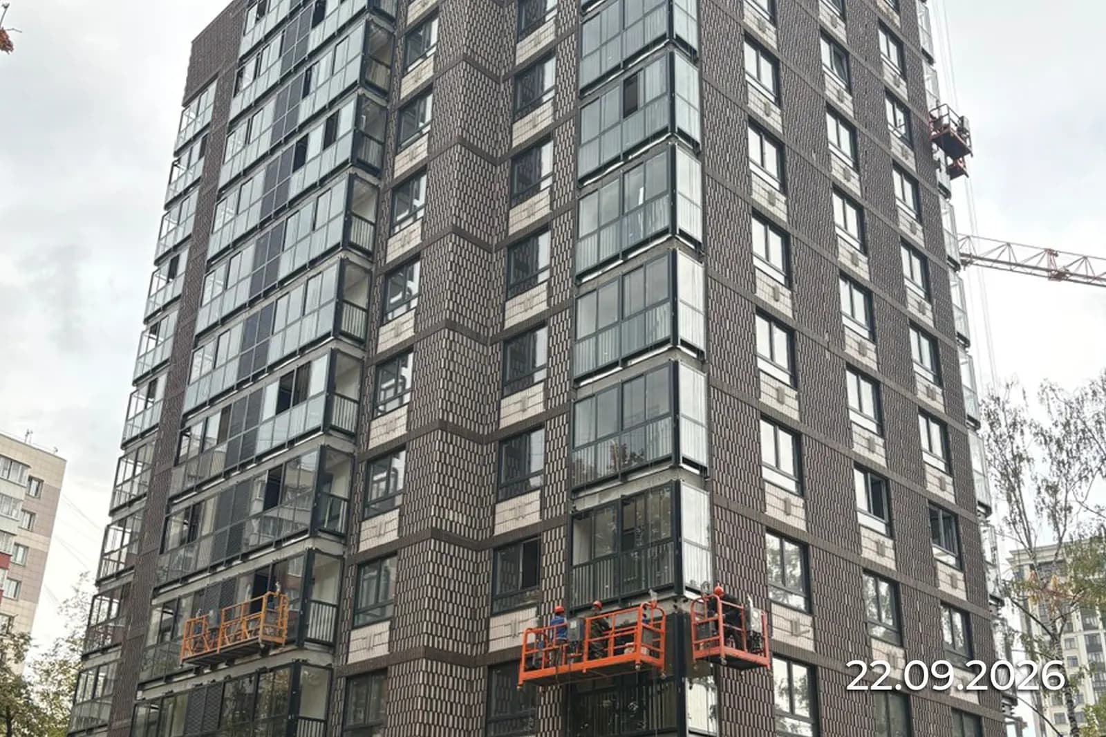 Жилой дом, Москва: ход строительства, октябрь 2026