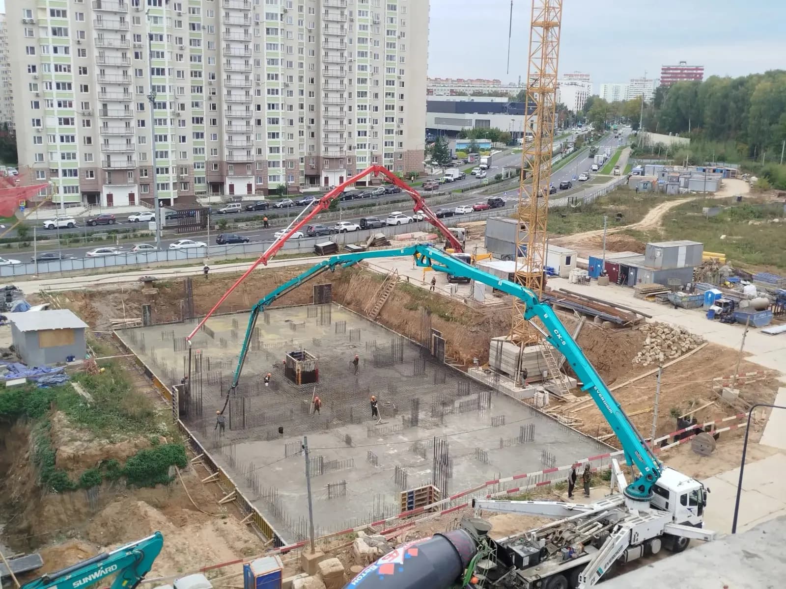 Город-парк Первый Московский (11ф: ход строительства, сентябрь 2026