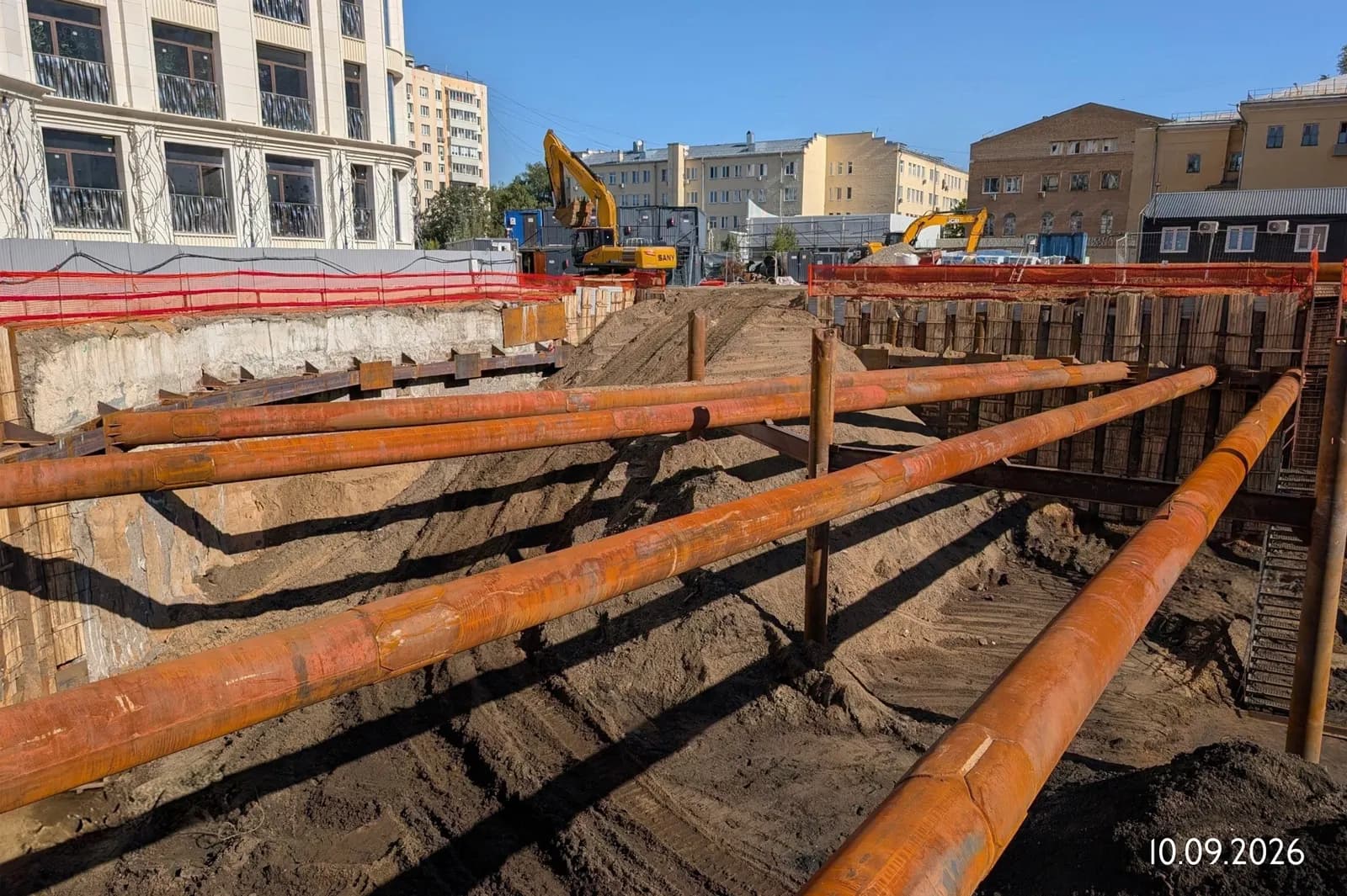 Жилой дом, Москва, Район Хамовники: ход строительства, сентябрь 2026